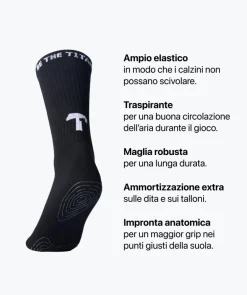 Grip Socks - nero*T1TAN Flash Sale