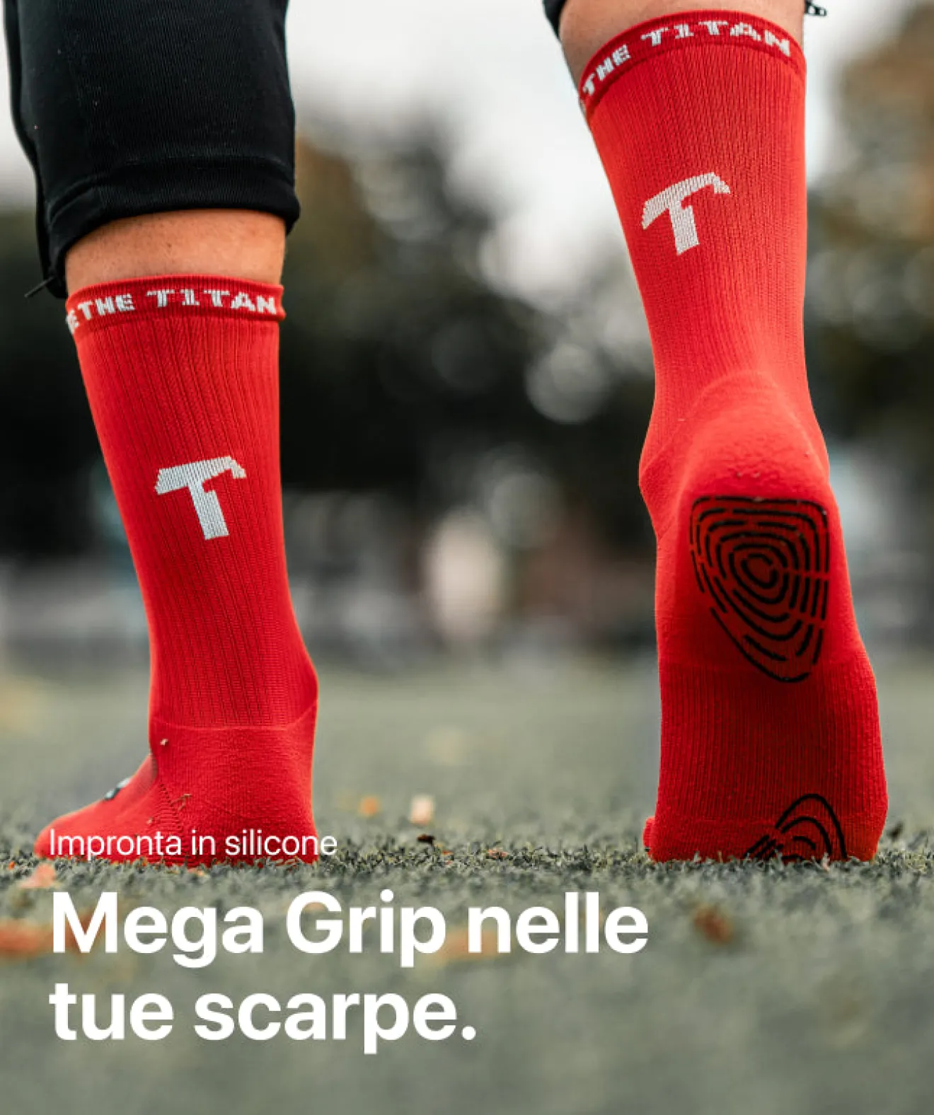 Grip Socks - rosso*T1TAN Shop