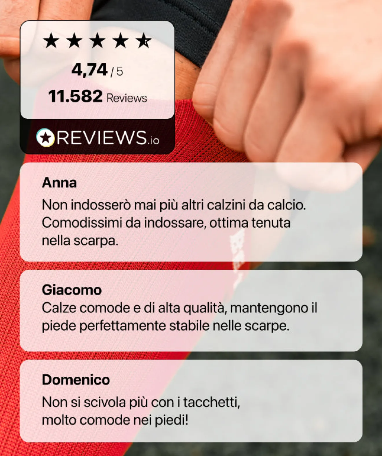 Grip Socks - rosso*T1TAN Shop