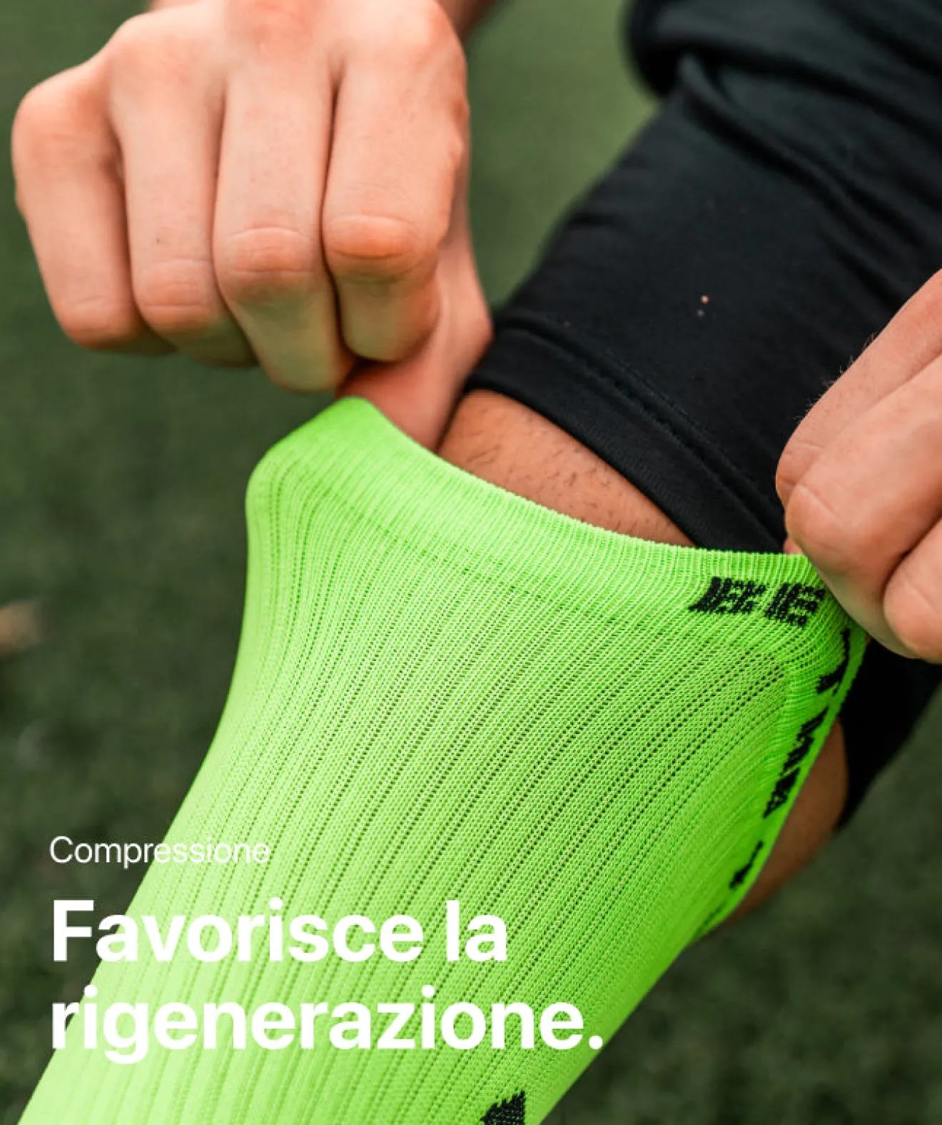 Grip Socks - verde chiaro*T1TAN Best